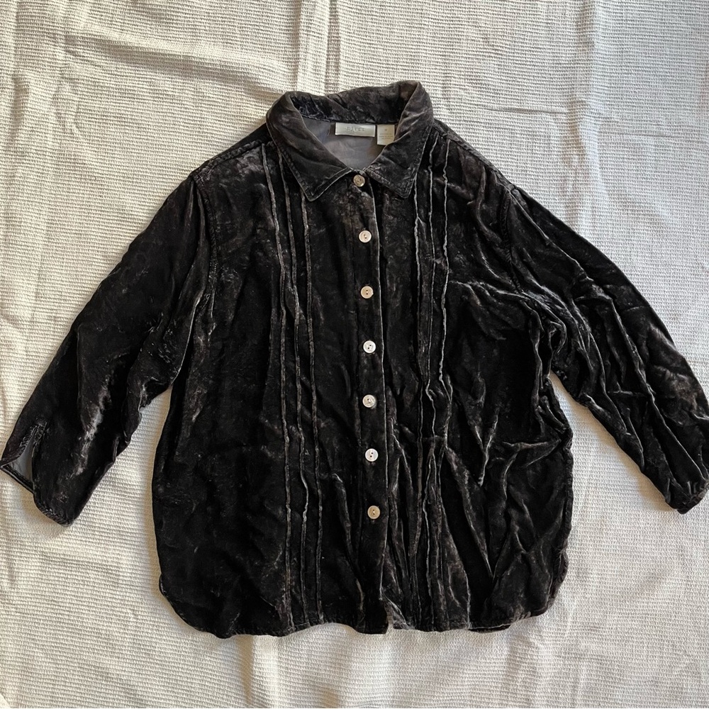 J.Jill velvet top